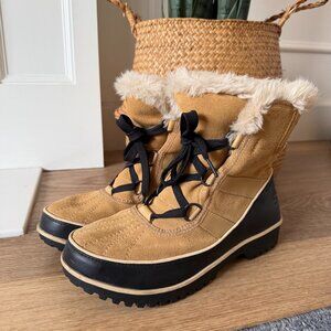Women's Tan Sorel Winter Boots